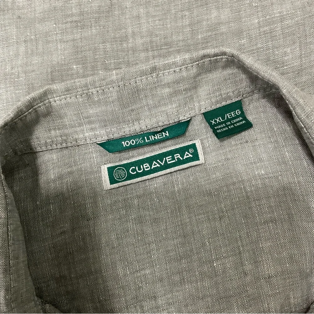 Cubavera Men’s Shirt Size XXL Linen - Picture 6 of 7